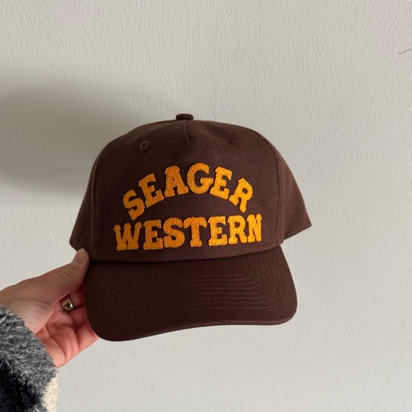 Seager Western Brown Cap - Picture 1 of 3